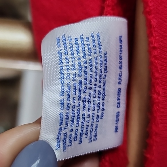 Y2k 2007 Hanes The Ohio State Buckeyes Tostito Bowl Championship Hoodie Red Sz M - Picture 8 of 13